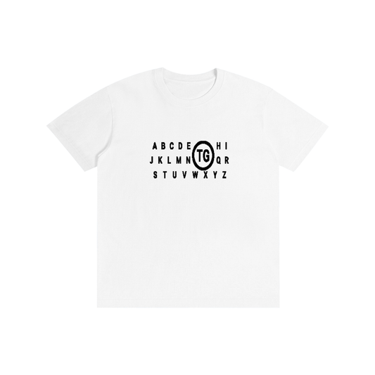 Alphabet Tshirt Prototype Tshirt