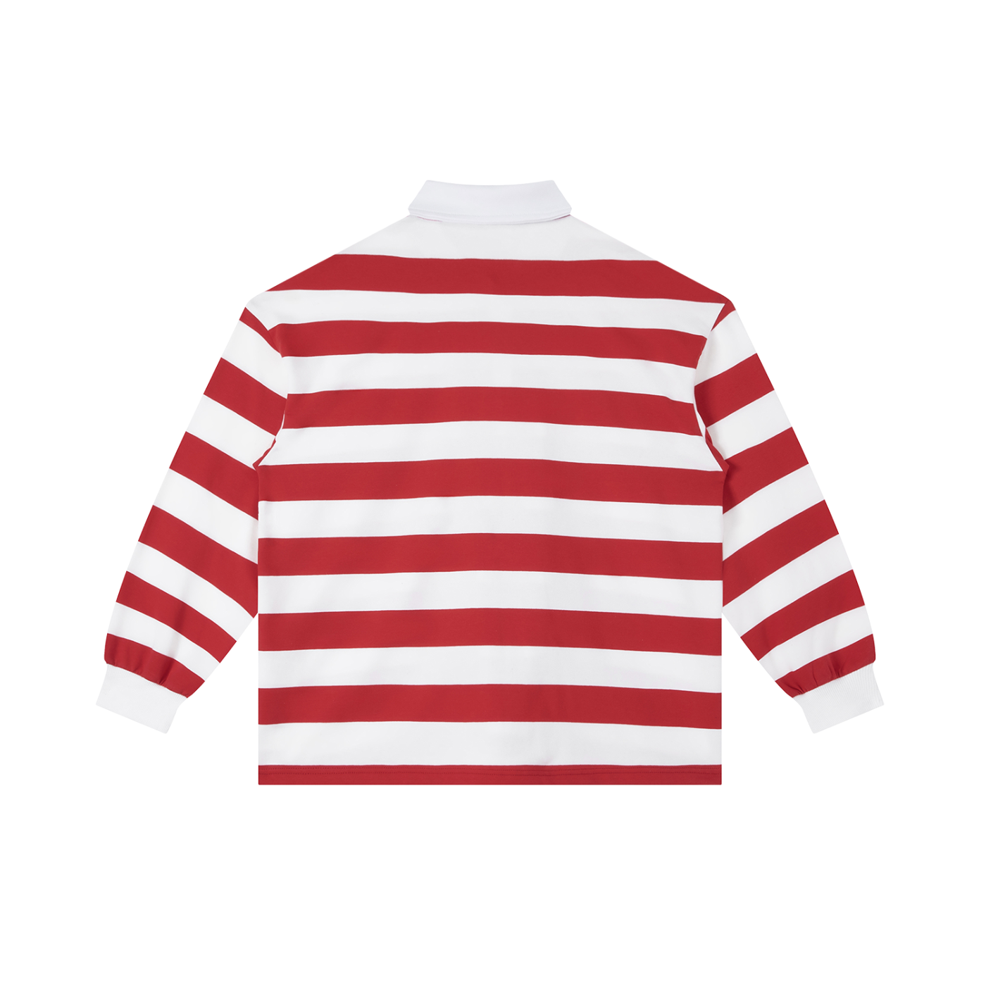 Gestreiftes Polo Langarm